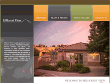 Tablet Screenshot of hillcrestantioch.com